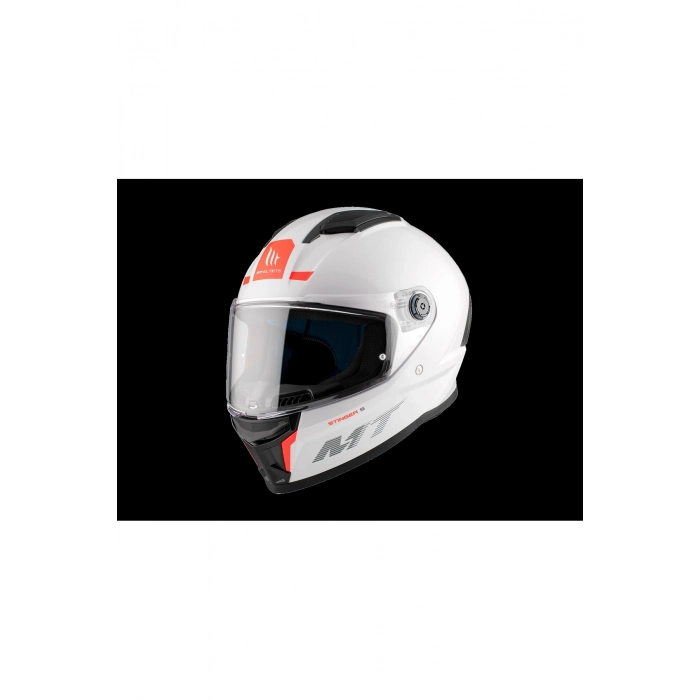KASK MT STINGER A0 PARLAK BEYAZ