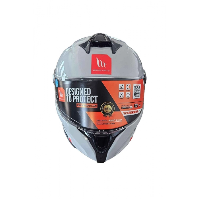Targo S Solid A12 Parlak Kapalı Kask