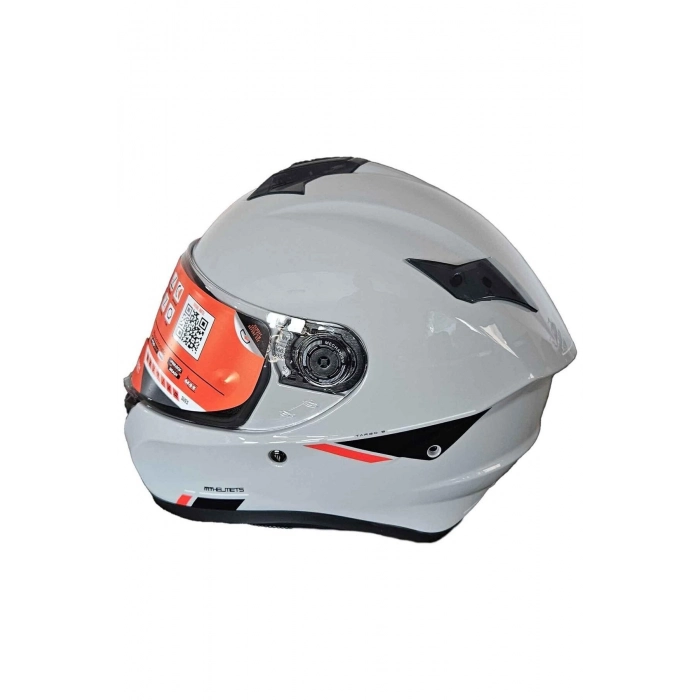 Targo S Solid A12 Parlak Kapalı Kask