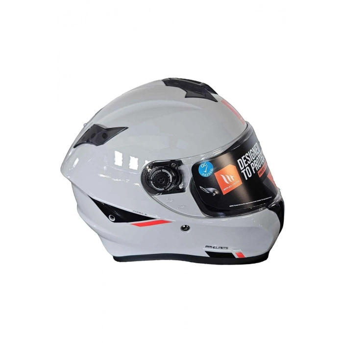 Targo S Solid A12 Parlak Kapalı Kask