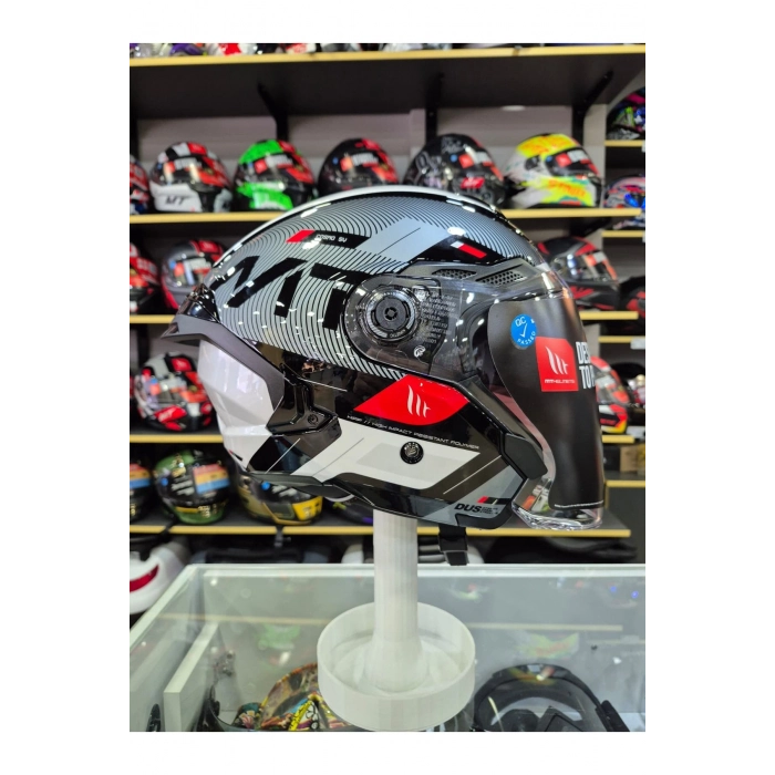 Cosmo SV Silence B2 Parlak Açık Kask