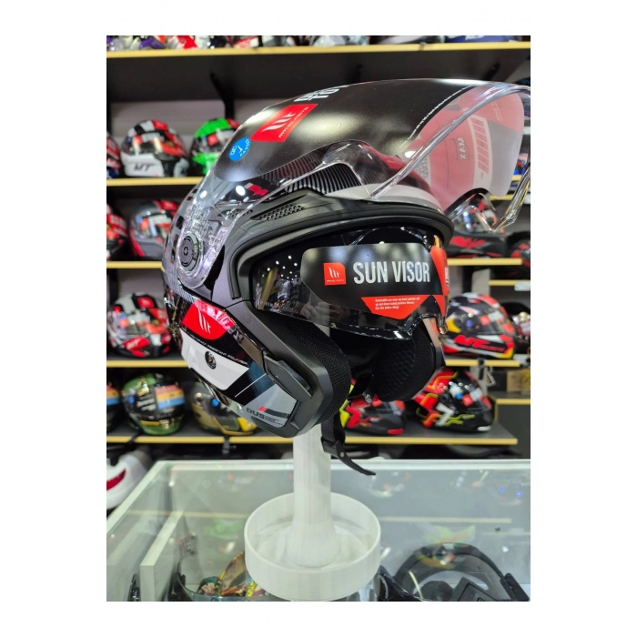 Cosmo SV Silence B2 Parlak Açık Kask