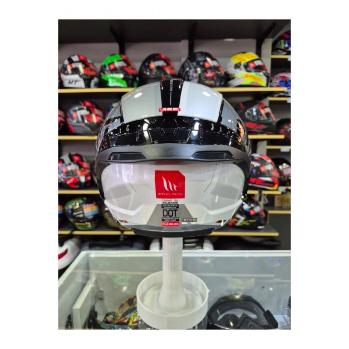 Cosmo SV Silence B2 Parlak Açık Kask