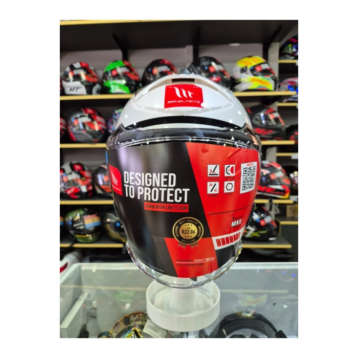 Cosmo SV Silence A2 Parlak Açık Kask