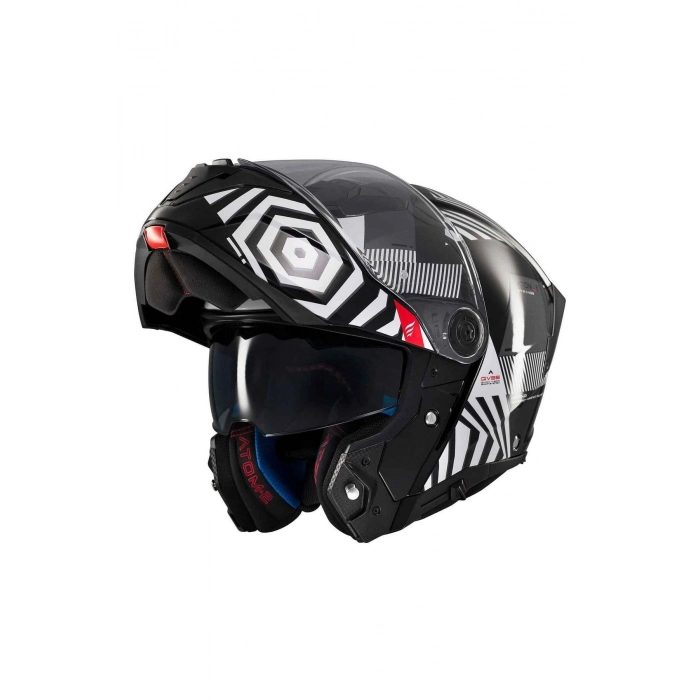 Atom 2 Sv Strange 2 B2 Parlak Çene Açılır Kask
