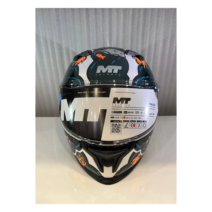 KASK MT BRAKER SV THE KING A7 PARLAK MAVİ