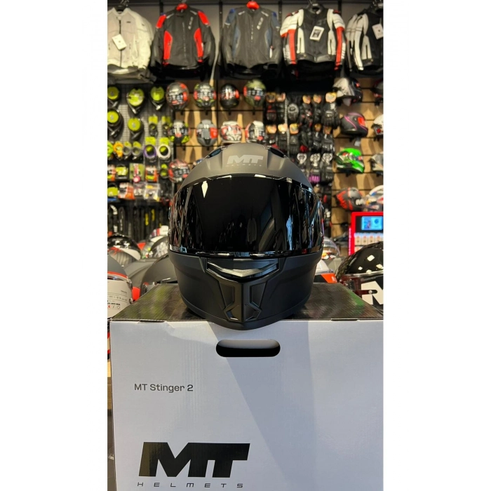 MT KASK FF126 STINGER 2 PURE A1 MAT(ŞEFFAF VİZÖRLÜ)