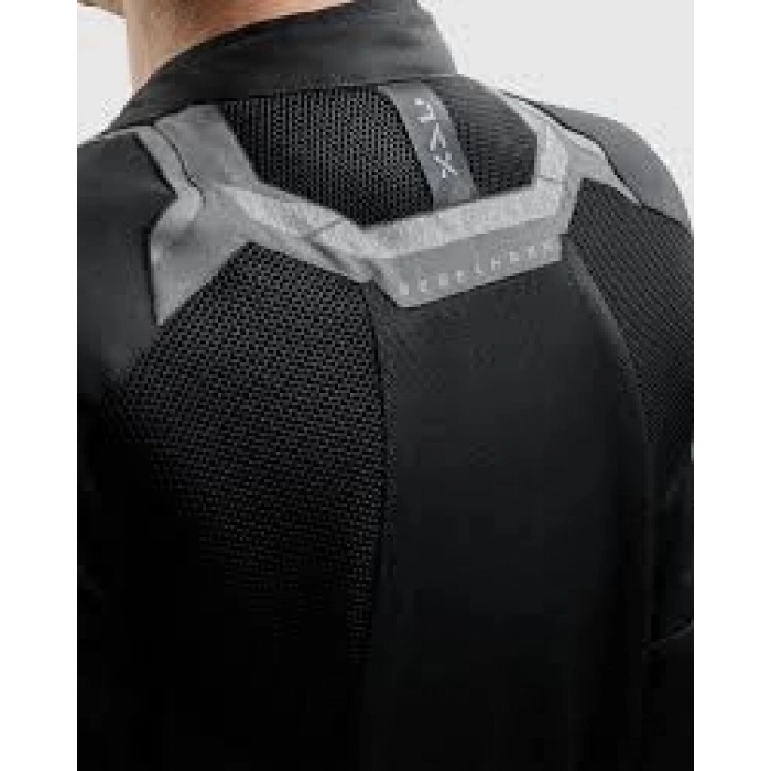 JAX SİYAH GRİ MOTORCU MONTU
