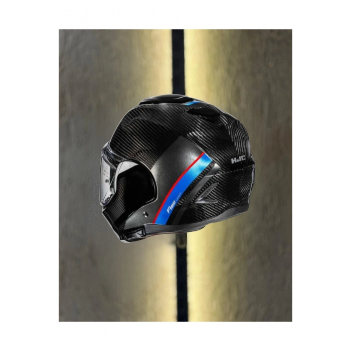 F100 ÇENE AÇILIR KASK CARBON STAN MC21 E1450