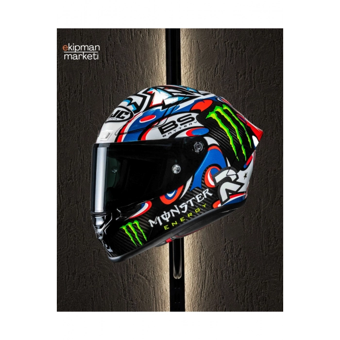 RPHA 1 V2 Carbon Quartararo Le Mans 3 Karbon Kapalı Kask E1450
