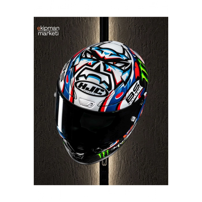 RPHA 1 V2 Carbon Quartararo Le Mans 3 Karbon Kapalı Kask E1450