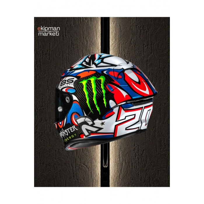 RPHA 1 V2 Carbon Quartararo Le Mans 3 Karbon Kapalı Kask E1450