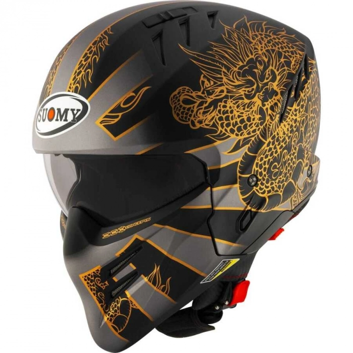 ARMOR KASK DRAGON MAT GRİ