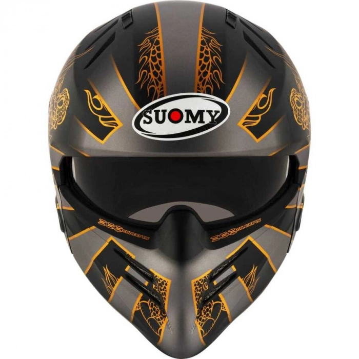 ARMOR KASK DRAGON MAT GRİ