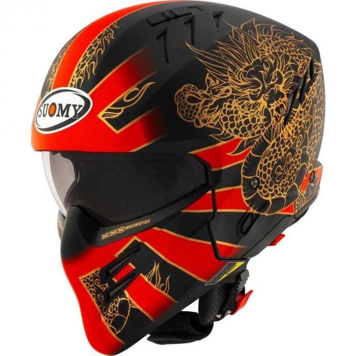 ARMOR KASK DRAGON MAT KIRMIZI