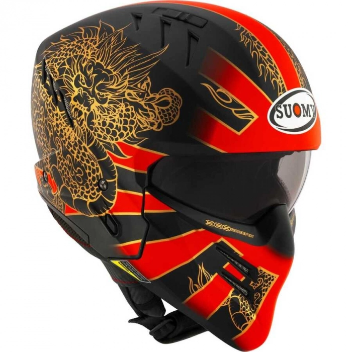ARMOR KASK DRAGON MAT KIRMIZI