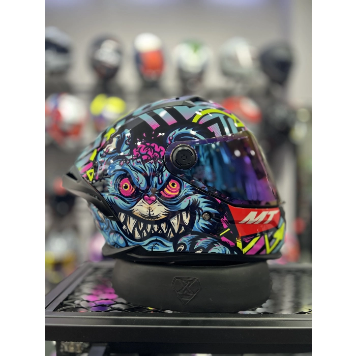 Braker Crazy Teddy Şeffaf (+1 İridyum Vizör)