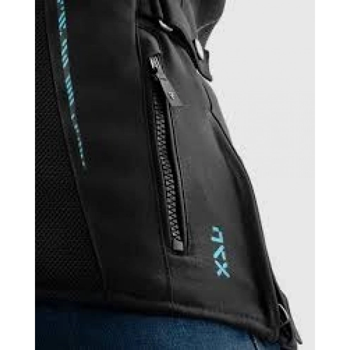 JAX MAVİ KADIN MOTORCU MONTU