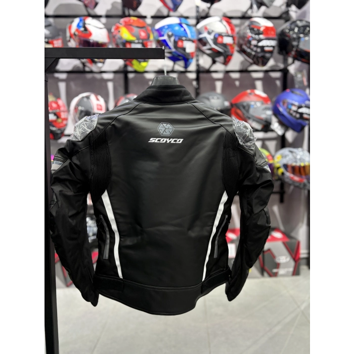 JK153 SİYAH DERİ DÖRT MEVSİM MONT