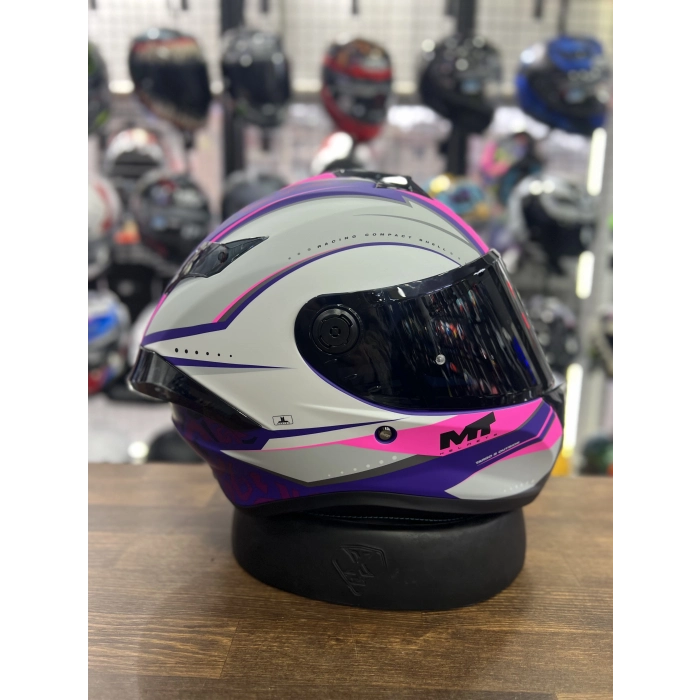 MT targo outside kask (ŞEFFAF VİZÖRLÜ GÖNDERİLMEKTEDİR)