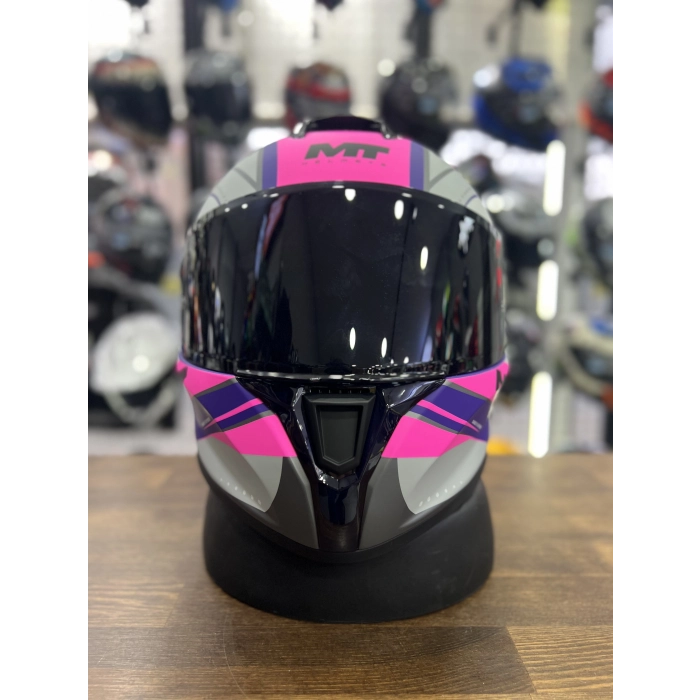 MT targo outside kask (ŞEFFAF VİZÖRLÜ GÖNDERİLMEKTEDİR)