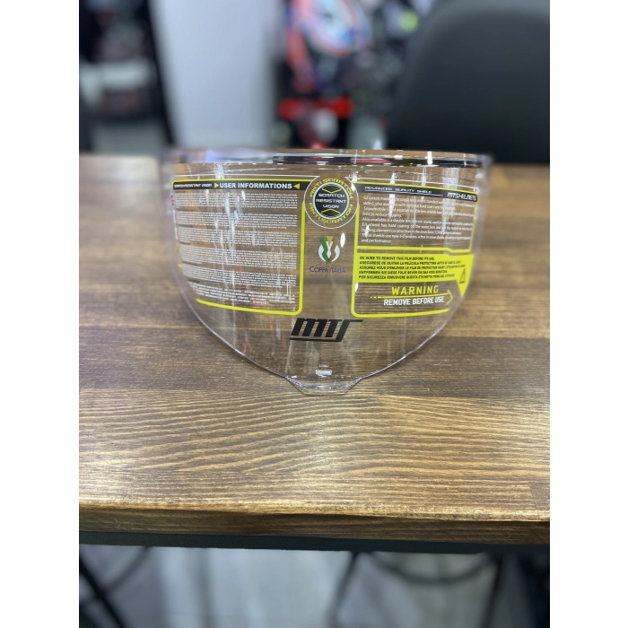 MTS 910 ARI-İNSECT-MAT SİYAH-HORUS LADY- UYUMLU ŞEFFAF VİZÖR