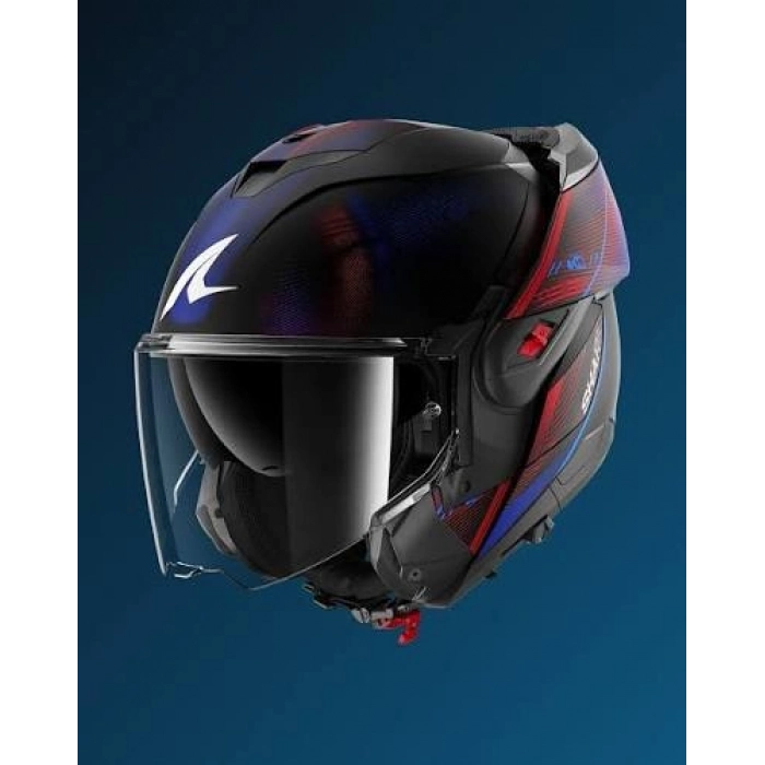 Oxo Speed-Tech Mat Çene Açılır Kask KBR