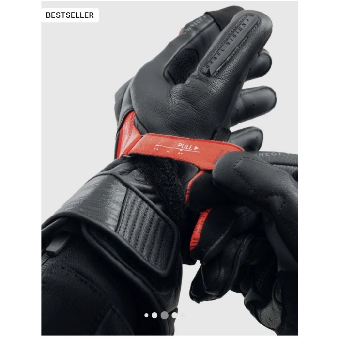 REBELHORN GLV VIPER DERİ ELDİVEN RED