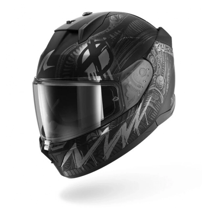 Shark D-Skwal 3 Shıever Mat Kapalı Kask (MOTOZİLLA)