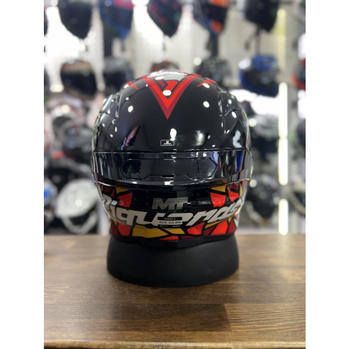 TARGO S PİQUERAS KASK (ŞEFFAF VİZÖRLE GÖNDERİLMEKTEDİR)