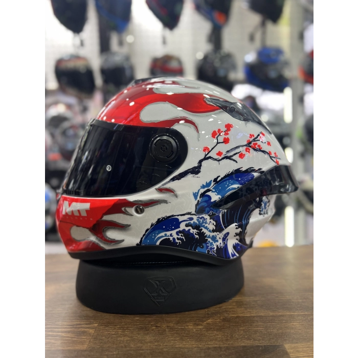 TARGO YAMANAKA KASK (ŞEFFAF VİZÖR İLE GÖNDERİLMEKTEDİR)