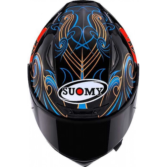 TRACK-1 KASK WAWES SİYAH CARBON
