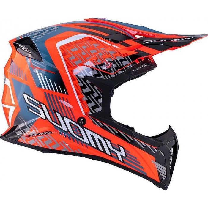 X-WING MOTLEY KASK KIRMIZI SİYAH