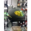 Prohelmets Mat Siyah Gold Vizör 201