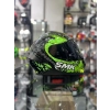 Typhoon Cobra Yeşil Kapalı Kask Şeffaf Vizörlü