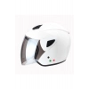 Sw 733-700 Beyaz Yarım Kask - Aynalı Cam