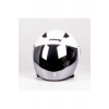 Sw 733-700 Beyaz Yarım Kask - Aynalı Cam