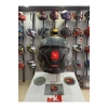 Helmets Street Fighter Hellish B2 Mat Gri Modüler Çene Kask
