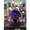 Helmets Stinger Tron Parlak Kask (Şeffaf Vizörlü)