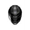 F71 Güneş Visörlü Kapalı Motosiklet Kaskı Semi Flat Siyah