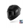 Kask Skwal Cup Dark Shadow Mat Siyah Kapalı