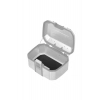 TR-55 MOTOSİKLET METAL ARKA ÇANTA TİTANYUM