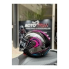 FX-101 Pink Woman Yarım Camlı Kask