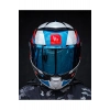 Thunder 4 Sv Luminence A7 parlak kask (şeffaf vizörlü biçimde gönderilecektir)