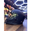 RX MAT SİYAH KASK ŞEFFAF (+1 GOLD ) VİZÖRLÜ