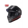 FF-871 FREEDOM SİYAH KIRMIZI DESENLİ KASK