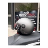 FR-612 Yarım Camlı Mat Gri Kask