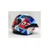 Helmets Targo S Sergio Garcia D7 Şeffaf Vizörlü V-14b Kapalı Kask Parlak Renk