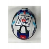Helmets Targo S Sergio Garcia D7 Şeffaf Vizörlü V-14b Kapalı Kask Parlak Renk