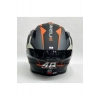 Helmets Targo S Ivan Ortola B4 Şeffaf Vizörlü V-14b Kapalı Kask Mat Renk